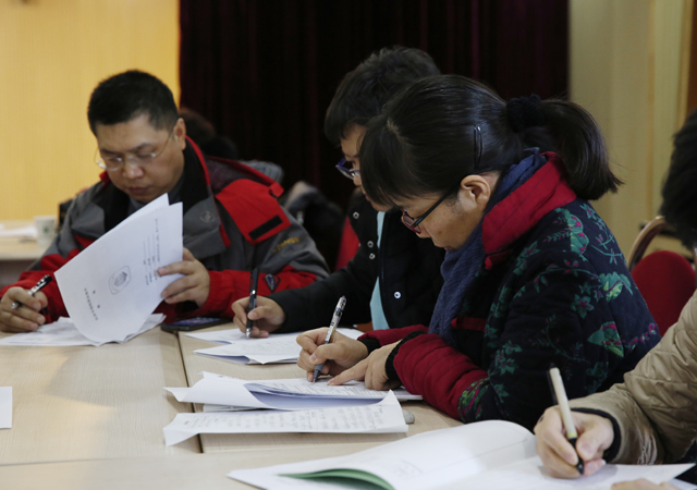 劲松职高张文静老师成功完成区级公开课任务