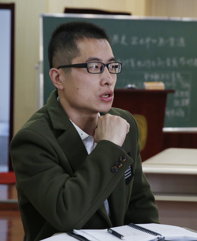 劲松职高张文静老师成功完成区级公开课任务