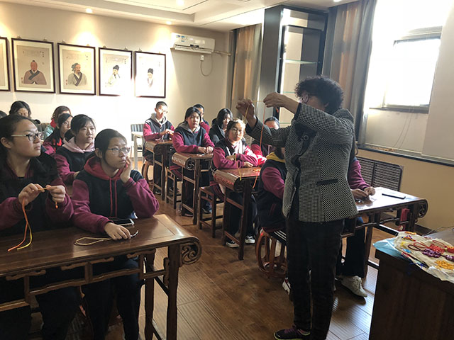 传承中华文化 弘扬民族精神 ——北京市劲松职业高中开展学生传统文化体验活动