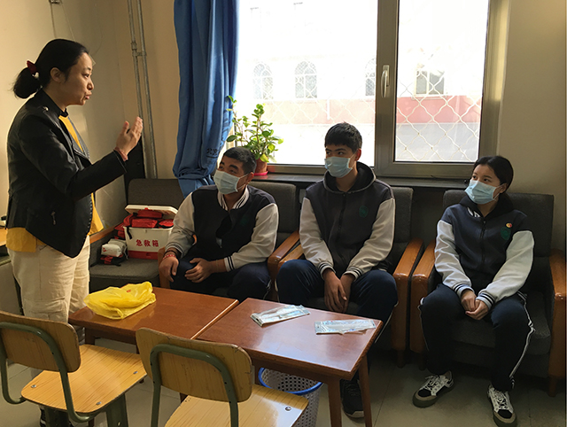 劲松职高双龙校区多措并举做好春季传染病防控工作