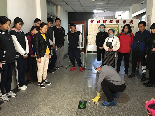 劲松职高双龙校区多措并举做好春季传染病防控工作