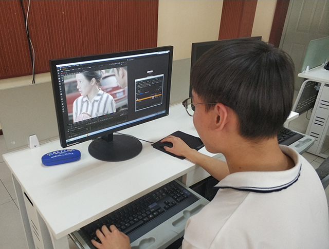 劲松职高数字影像技术专业开展影视制作综合实训