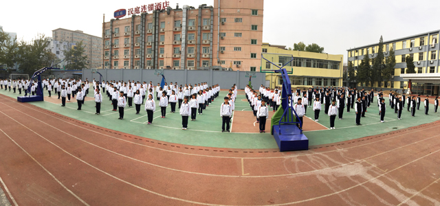 阳光体育 健康成长 ——劲松职高综合高中部举办阳光体育月系列活动