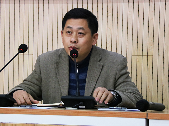 劲松职高综合高中部召开新学期第一次全体会
