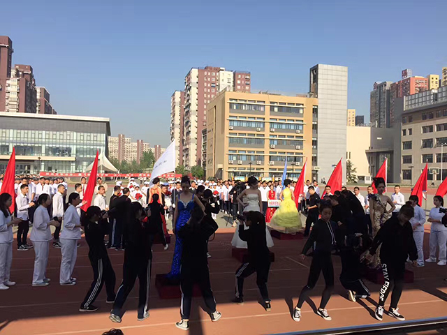 北京市劲松职业高中隆重举行2017年“阳光体育”春季运动会