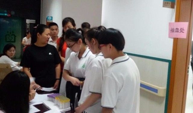 劲松职高积极参与北京市成人慢性病及危险因素的检测工作